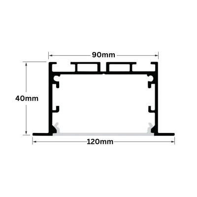 پنل توکار خطی SMD مدل دانوب DANUB