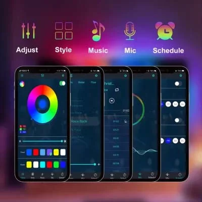 ریسه RGB لنو 5 متری LENO